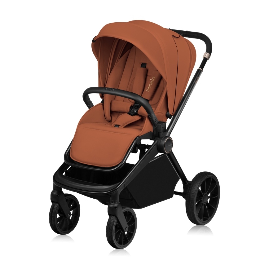 Lionelo - MIKA PLUS 2-in-1 Combination Stroller, Brown Rust