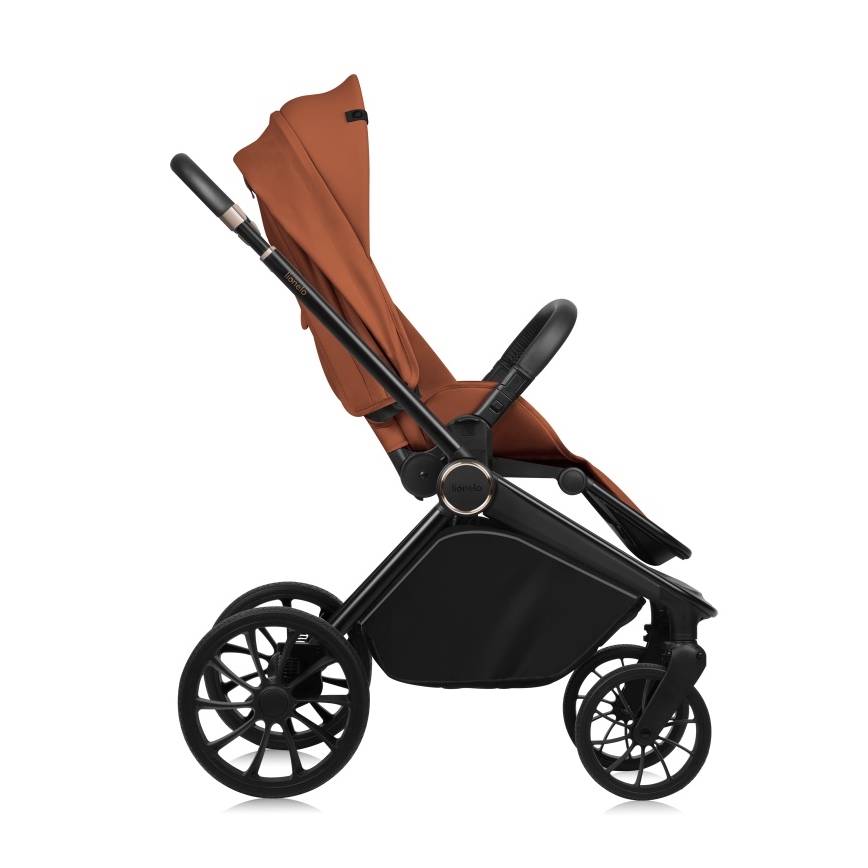 Lionelo - MIKA PLUS 2-in-1 Combination Stroller, Brown Rust