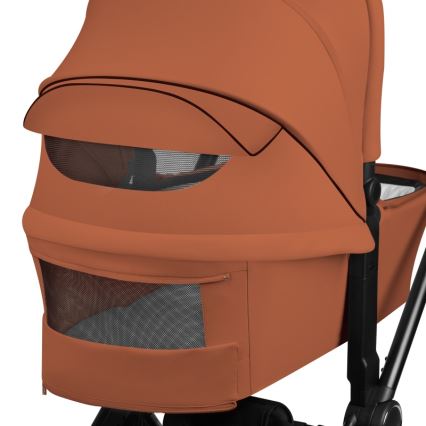 Lionelo - MIKA PLUS 2-in-1 Combination Stroller, Brown Rust