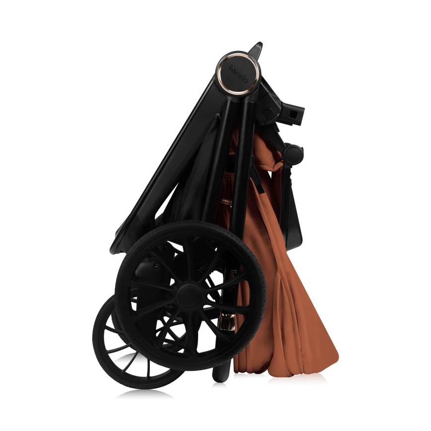Lionelo - MIKA PLUS 2-in-1 Combination Stroller, Brown Rust