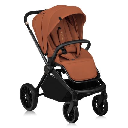 Lionelo - MIKA PLUS 2-in-1 Combination Stroller, Brown Rust