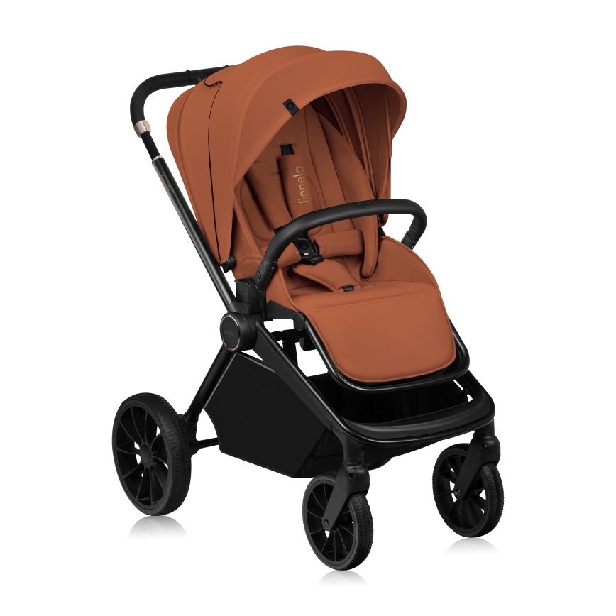 Lionelo - MIKA PLUS 2-in-1 Combination Stroller, Brown Rust