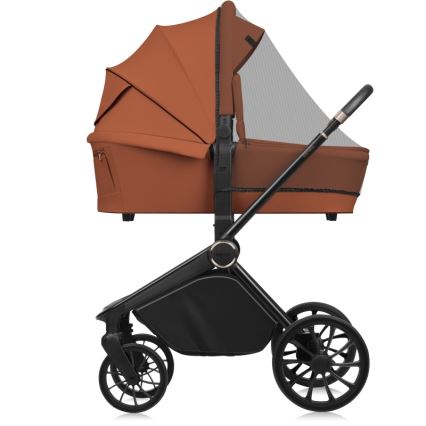 Lionelo - MIKA PLUS 2-in-1 Combination Stroller, Brown Rust
