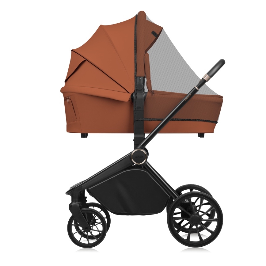 Lionelo - MIKA PLUS 2-in-1 Combination Stroller, Brown Rust