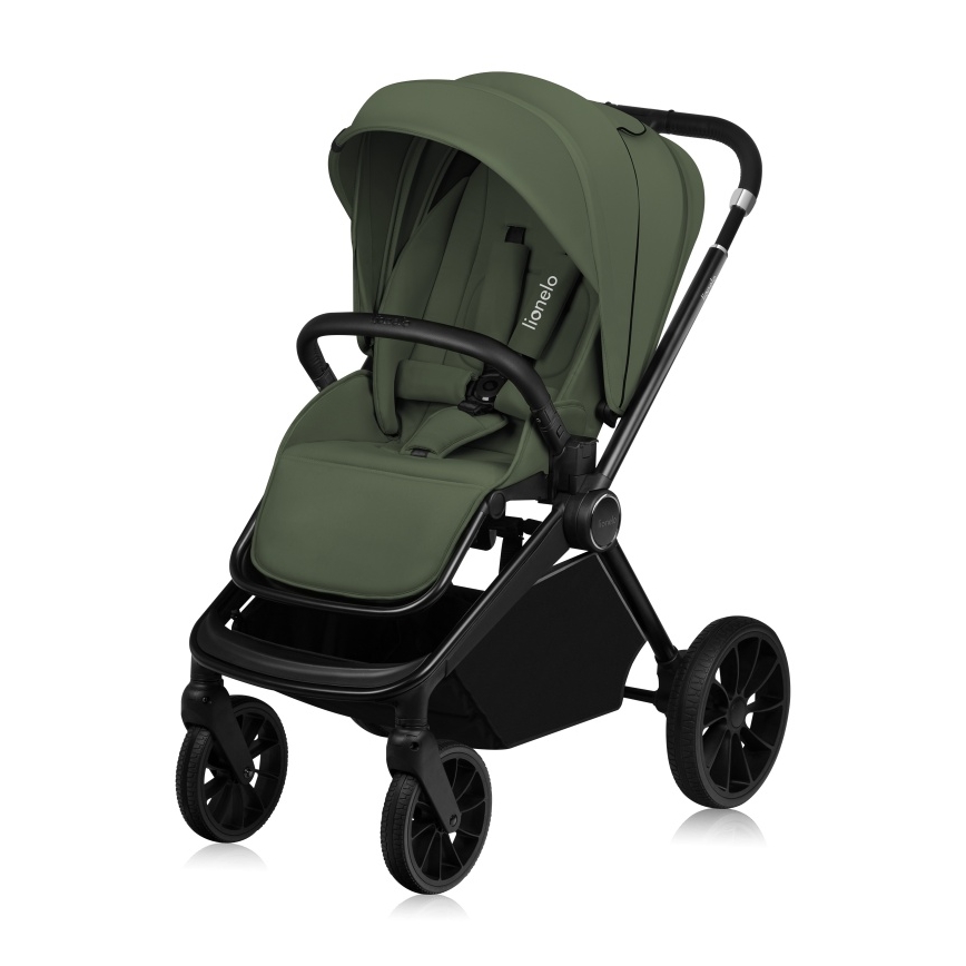 Lionelo - MIKA PLUS 2-in-1 Combination Stroller, Green Olive