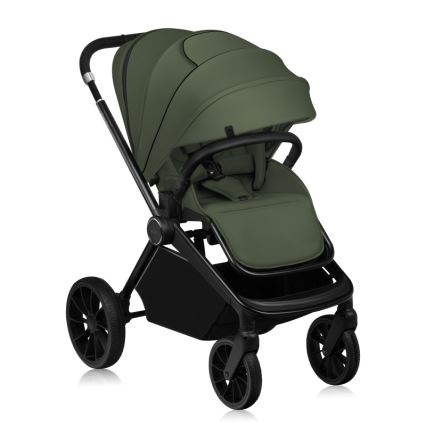 Lionelo - MIKA PLUS 2-in-1 Combination Stroller, Green Olive