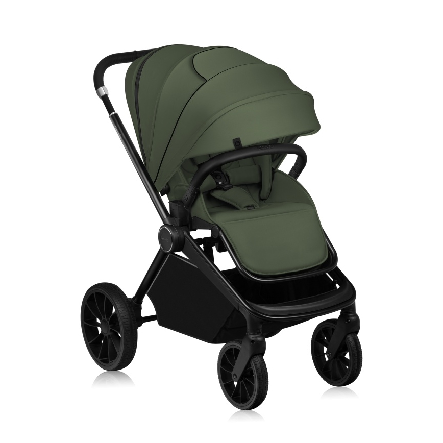 Lionelo - MIKA PLUS 2-in-1 Combination Stroller, Green Olive