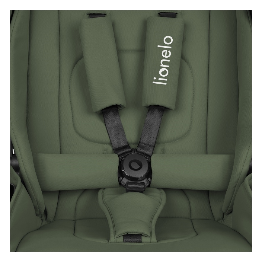 Lionelo - MIKA PLUS 2-in-1 Combination Stroller, Green Olive