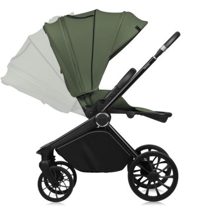 Lionelo - MIKA PLUS 2-in-1 Combination Stroller, Green Olive