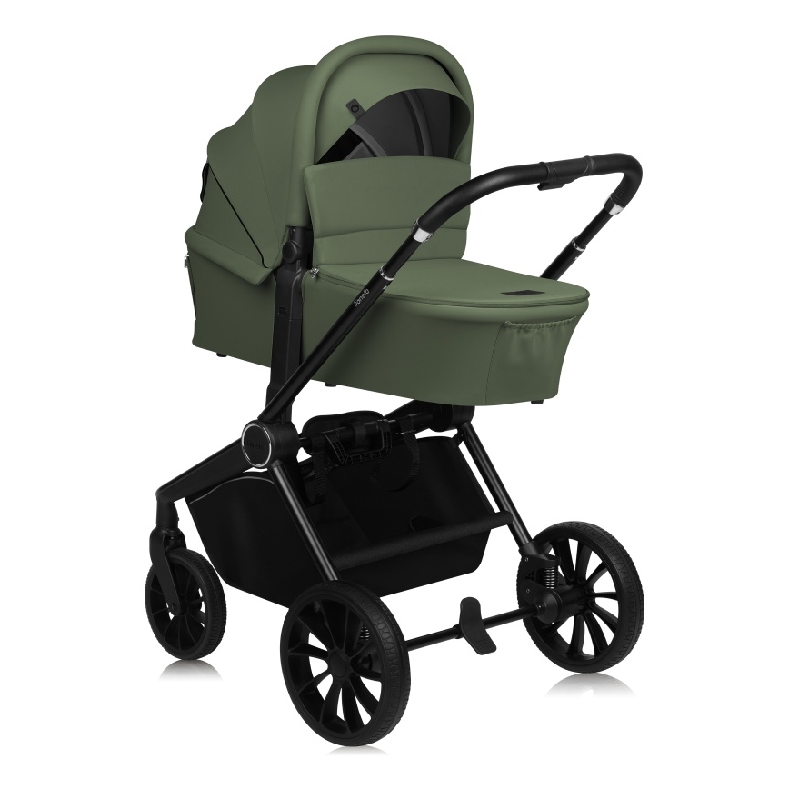 Lionelo - MIKA PLUS 2-in-1 Combination Stroller, Green Olive