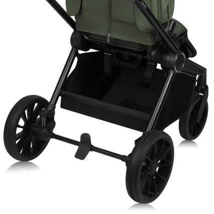 Lionelo - MIKA PLUS 2-in-1 Combination Stroller, Green Olive