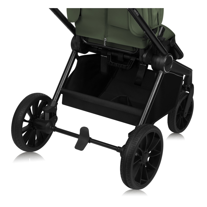 Lionelo - MIKA PLUS 2-in-1 Combination Stroller, Green Olive
