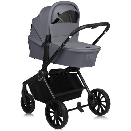 Lionelo - MIKA PLUS 2-in-1 Combination Stroller Grey Stone