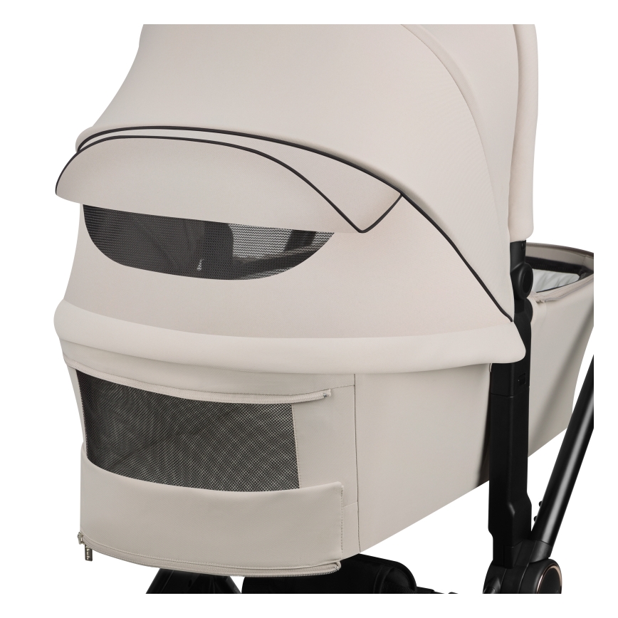 Lionelo - MIKA PLUS 3-in-1 Combination Stroller Beige Sand