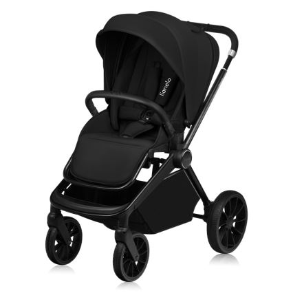 Lionelo - MIKA PLUS 3-in-1 Combination Stroller Black Onyx