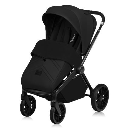 Lionelo - MIKA PLUS 3-in-1 Combination Stroller Black Onyx