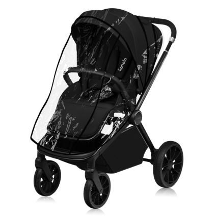 Lionelo - MIKA PLUS 3-in-1 Combination Stroller Black Onyx