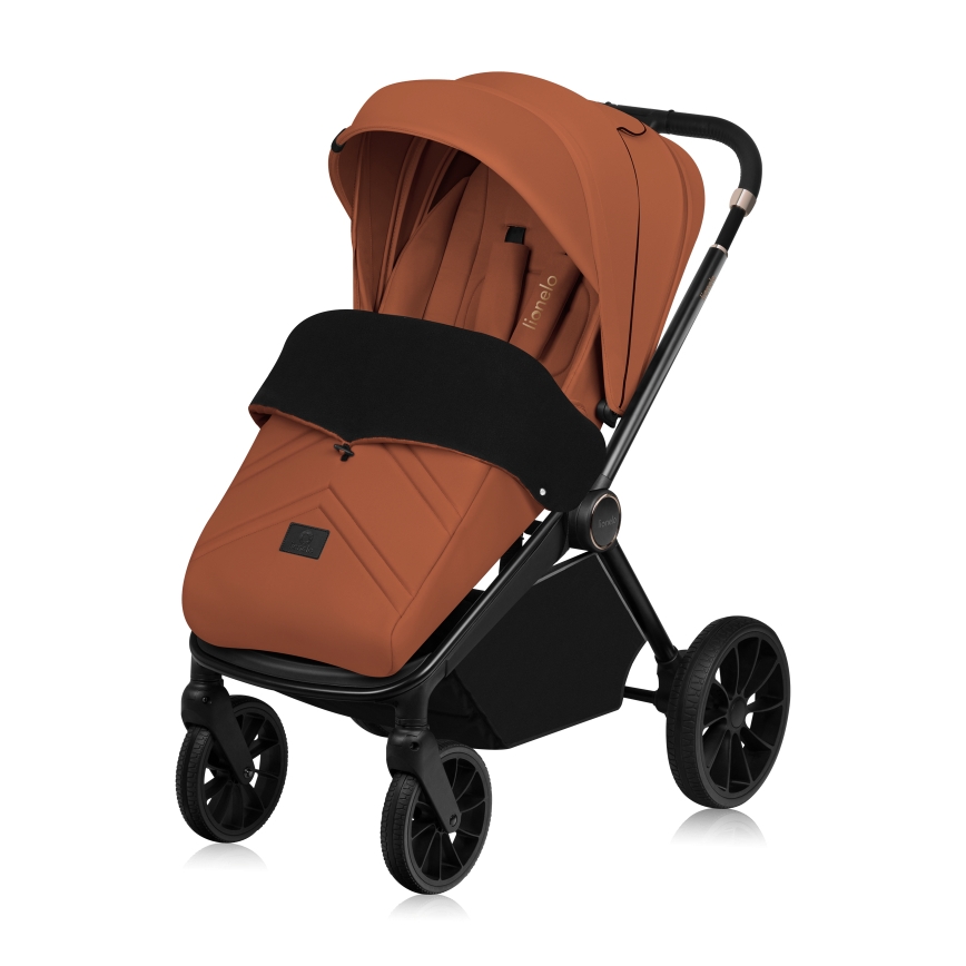 Lionelo - MIKA PLUS 3-in-1 Combination Stroller Brown Rust