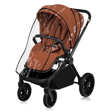 Lionelo - MIKA PLUS 3-in-1 Combination Stroller Brown Rust