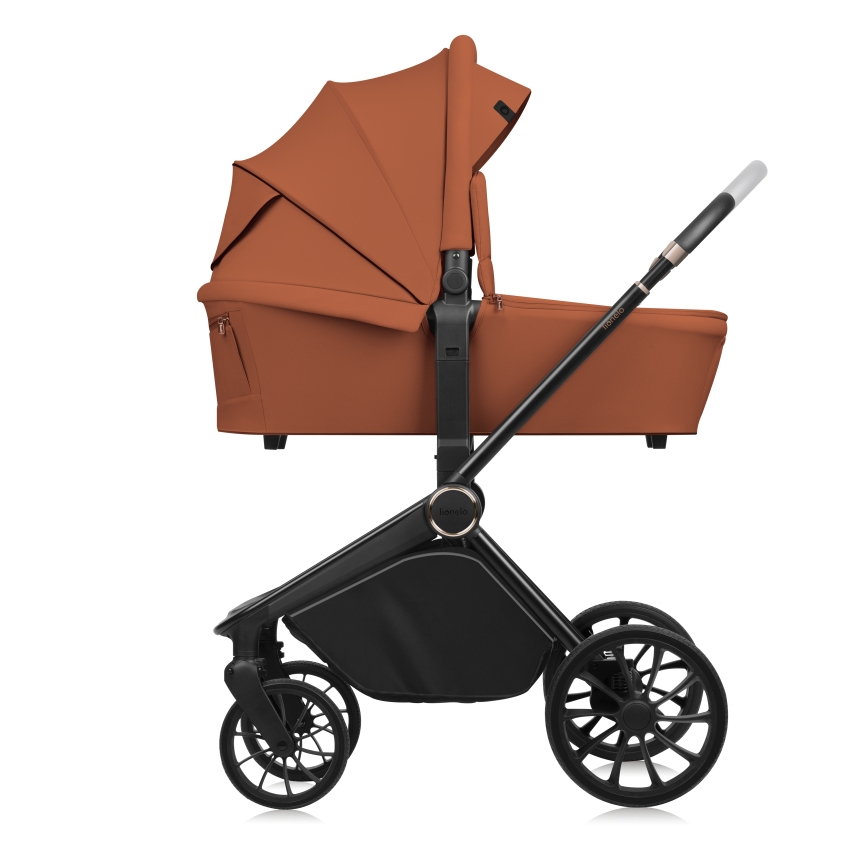Lionelo - MIKA PLUS 3-in-1 Combination Stroller Brown Rust