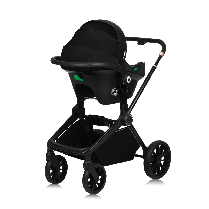 Lionelo - MIKA PLUS 3-in-1 Combination Stroller Brown Rust