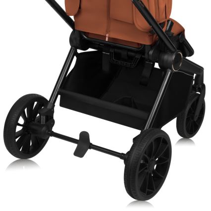 Lionelo - MIKA PLUS 3-in-1 Combination Stroller Brown Rust