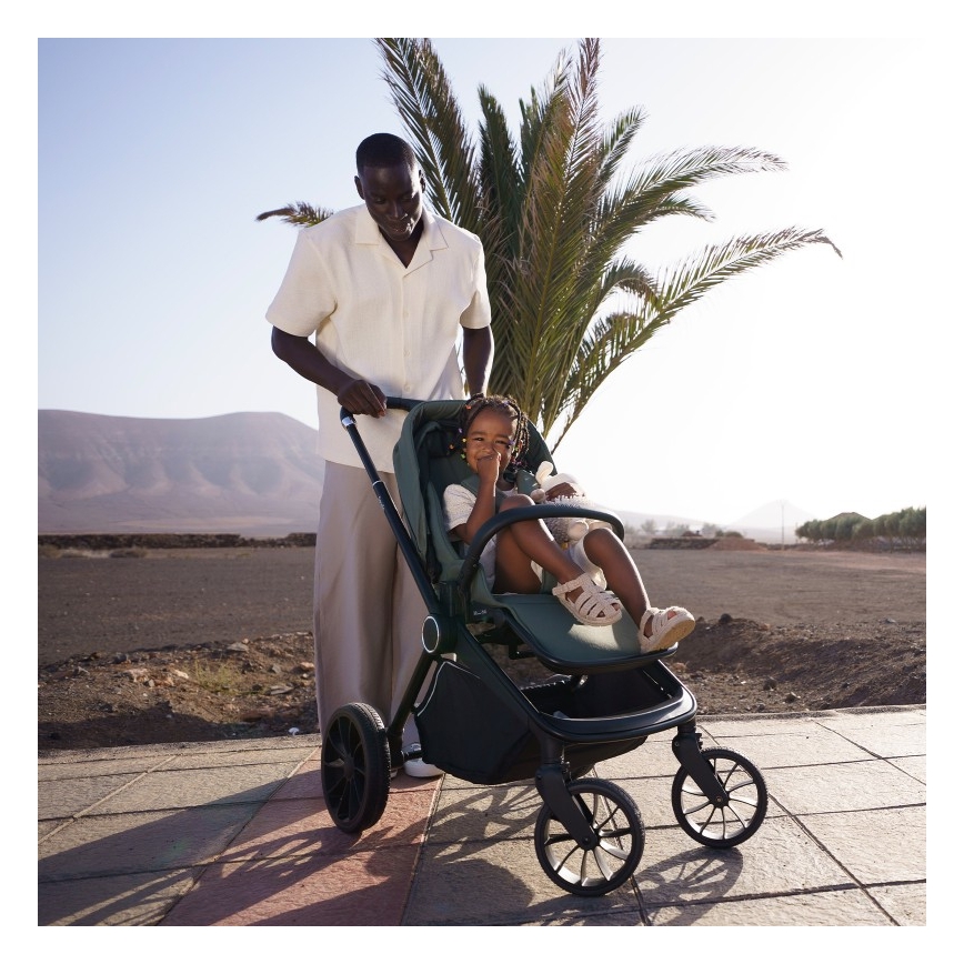 Lionelo - MIKA PLUS 3-in-1 Combination Stroller, Green Olive