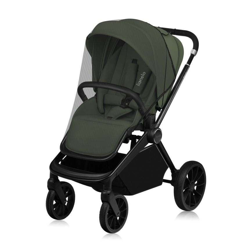 Lionelo - MIKA PLUS 3-in-1 Combination Stroller, Green Olive