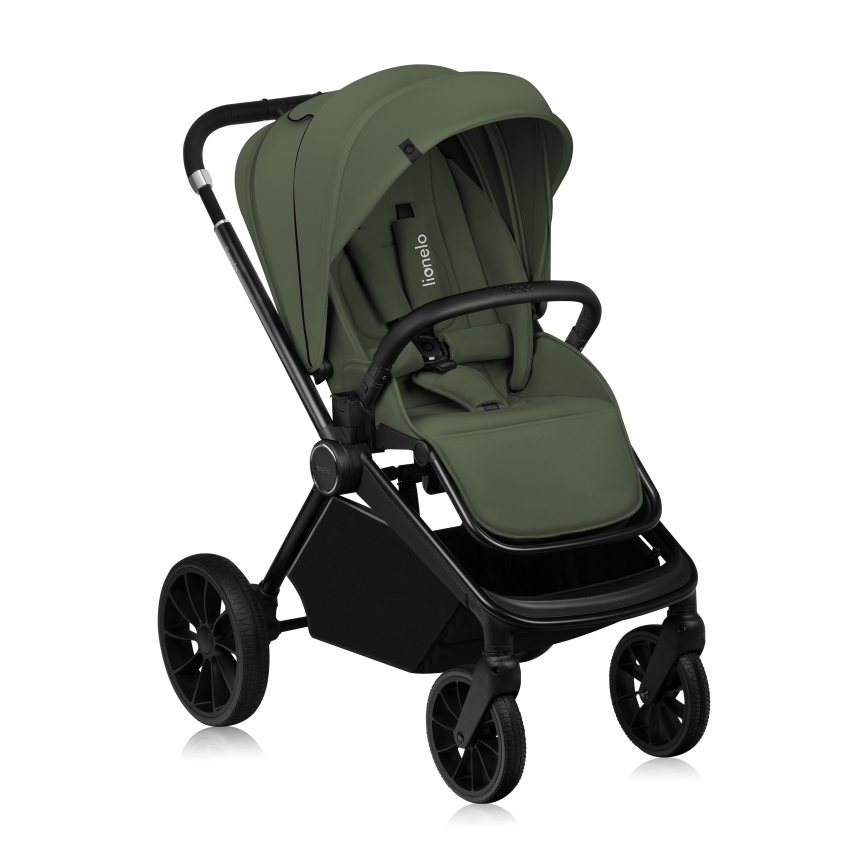 Lionelo - MIKA PLUS 3-in-1 Combination Stroller, Green Olive