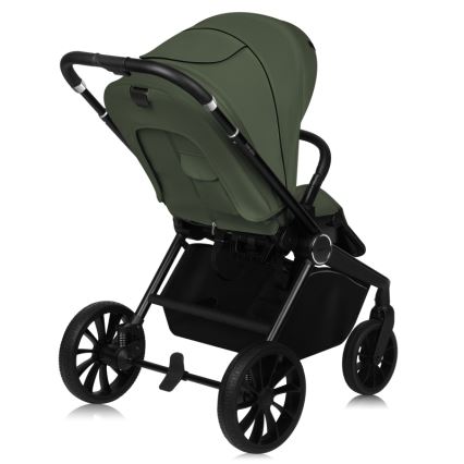 Lionelo - MIKA PLUS 3-in-1 Combination Stroller, Green Olive