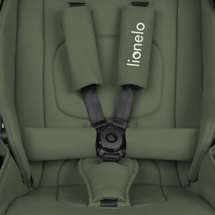 Lionelo - MIKA PLUS 3-in-1 Combination Stroller, Green Olive