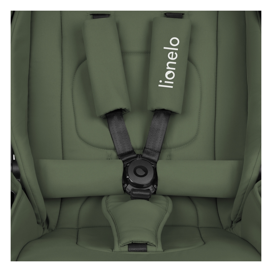 Lionelo - MIKA PLUS 3-in-1 Combination Stroller, Green Olive