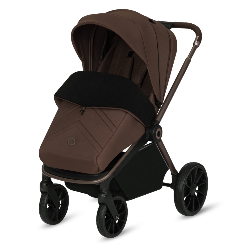 Lionelo - MIKA PLUS 3-in-1 Combination Stroller Mocha Mousse