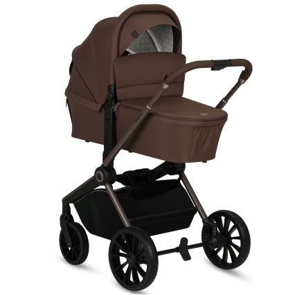 Lionelo - MIKA PLUS 3-in-1 Combination Stroller Mocha Mousse