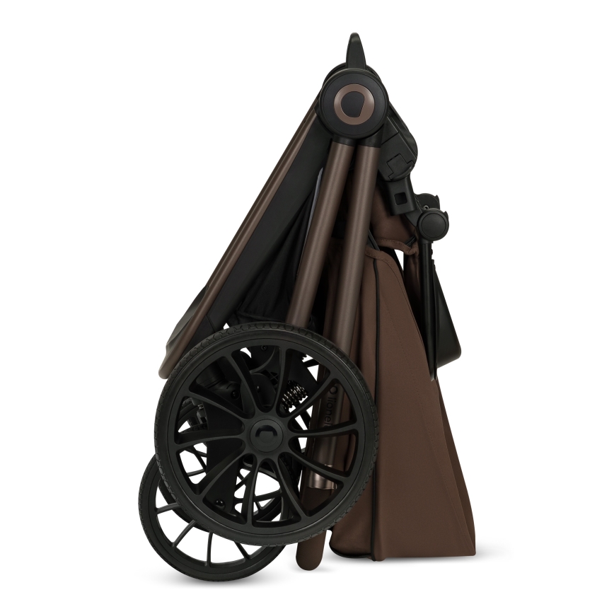Lionelo - MIKA PLUS 3-in-1 Combination Stroller Mocha Mousse