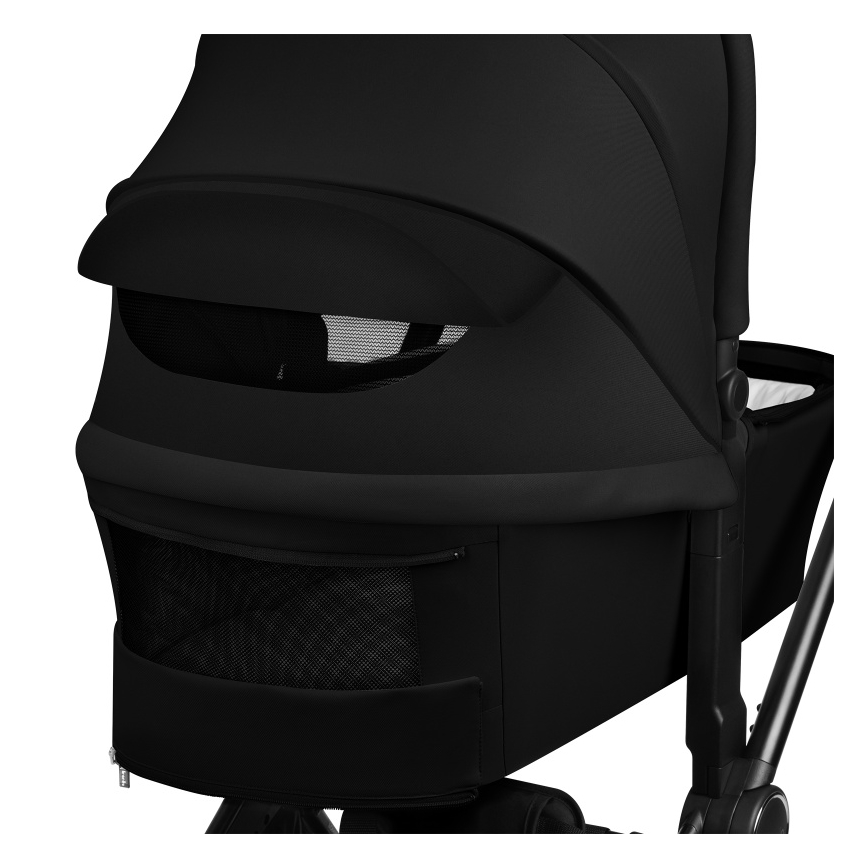 Lionelo - MIKA PLUS 3-in-1 Stroller Black Onyx