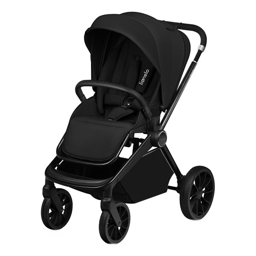 Lionelo - MIKA PLUS Sport Stroller Black Onyx