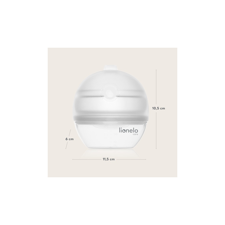 Lionelo - MILKY 2-in-1 Breast Milk Pump 60 ml
