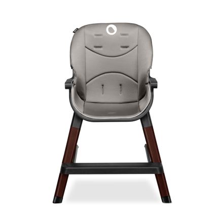 Lionelo - MONA 2-in-1 Children's Dining Chair, Black Onyx