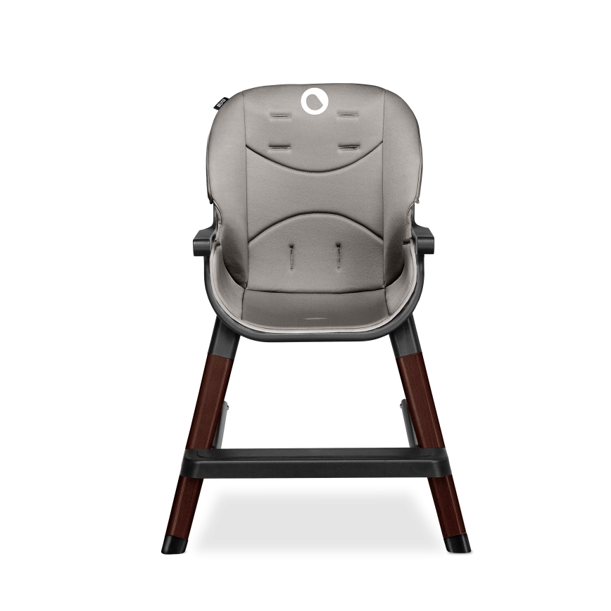 Lionelo - MONA 2-in-1 Children's Dining Chair, Black Onyx