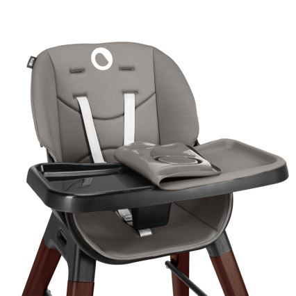 Lionelo - MONA 2-in-1 Children's Dining Chair, Black Onyx
