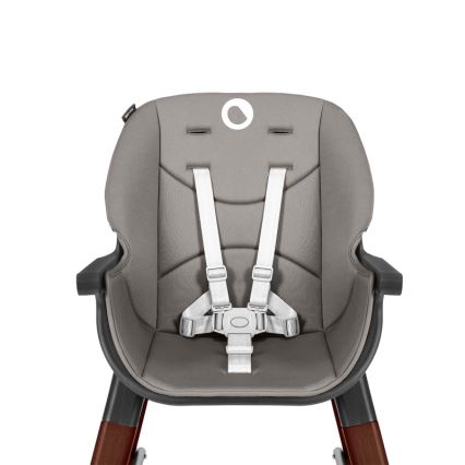 Lionelo - MONA 2-in-1 Children's Dining Chair, Black Onyx