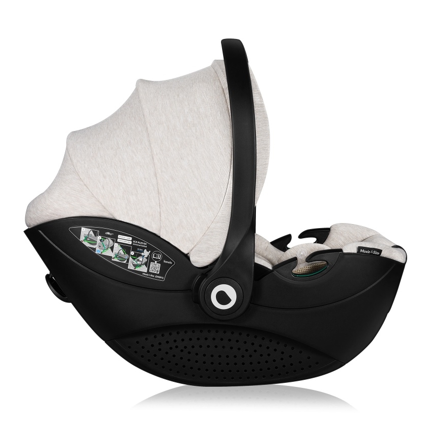 Lionelo - MOXIE i-Size Car Seat 40-87 cm Beige Sand