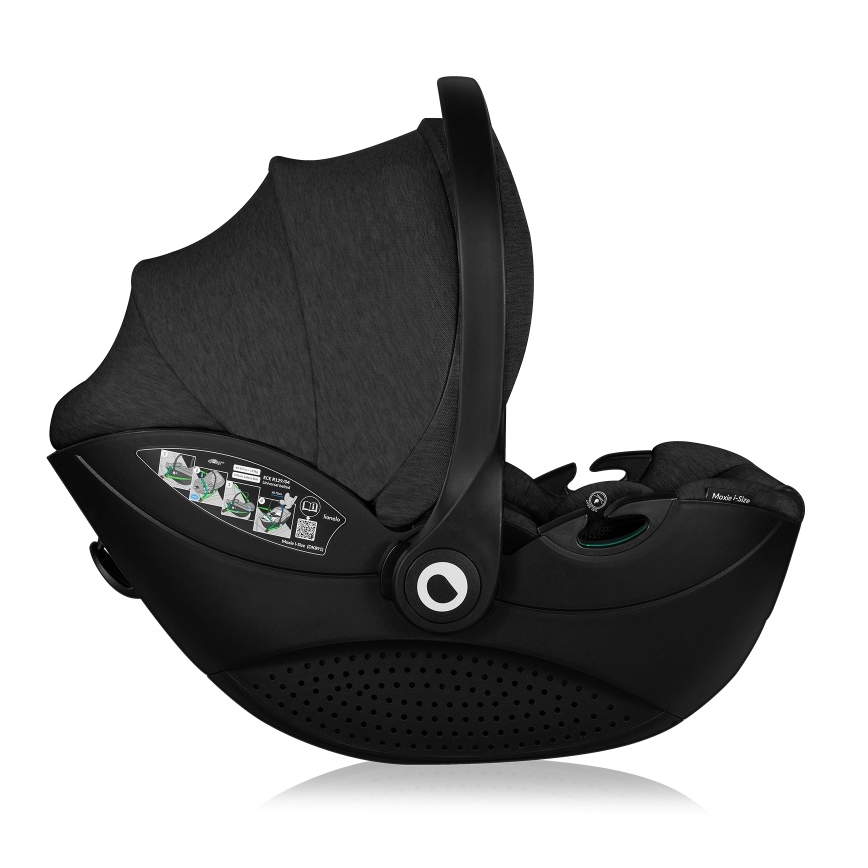 Lionelo - MOXIE i-Size Car Seat 40-87 cm Black Onyx