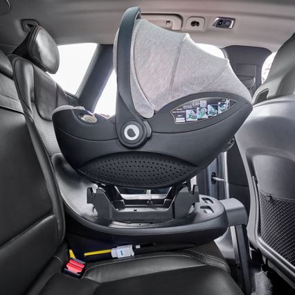 Lionelo - MOXIE SET i-Size Rotating Car Seat with Base, 40-87 cm, Beige Sand