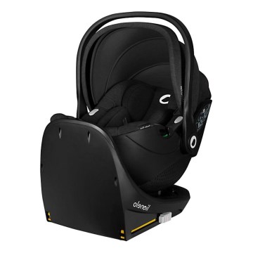 Lionelo - MOXIE SET i-Size rotating car seat with base 40-87 cm Black Carbon