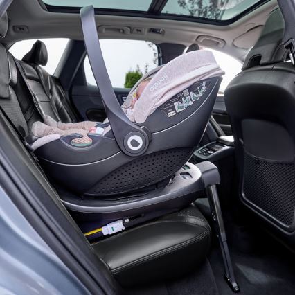 Lionelo - MOXIE SET i-Size Rotating Child Car Seat with Base 40-87 cm Pink Mauve