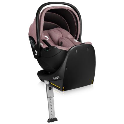 Lionelo - MOXIE SET i-Size Rotating Child Car Seat with Base 40-87 cm Pink Mauve