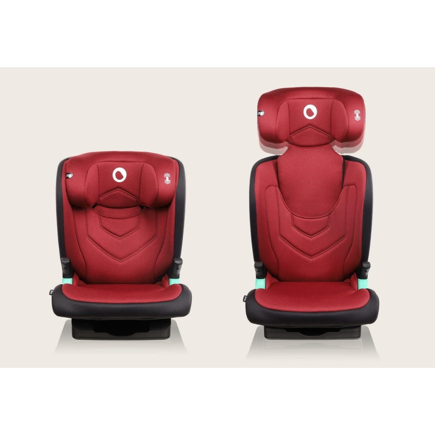 Lionelo - NEAL i-Size Car Seat 100-150 cm Red Burgundy