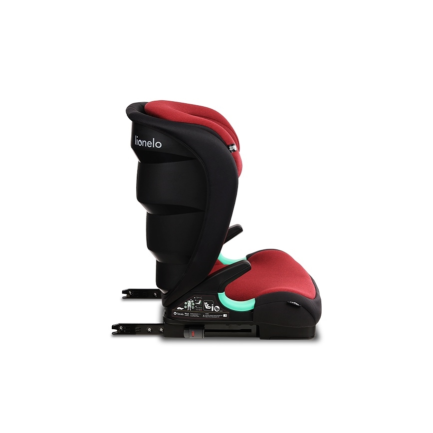 Lionelo - NEAL i-Size Car Seat 100-150 cm Red Burgundy